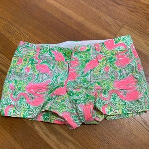 Lilly Pulitzer 3 inch flamingo walsh Short